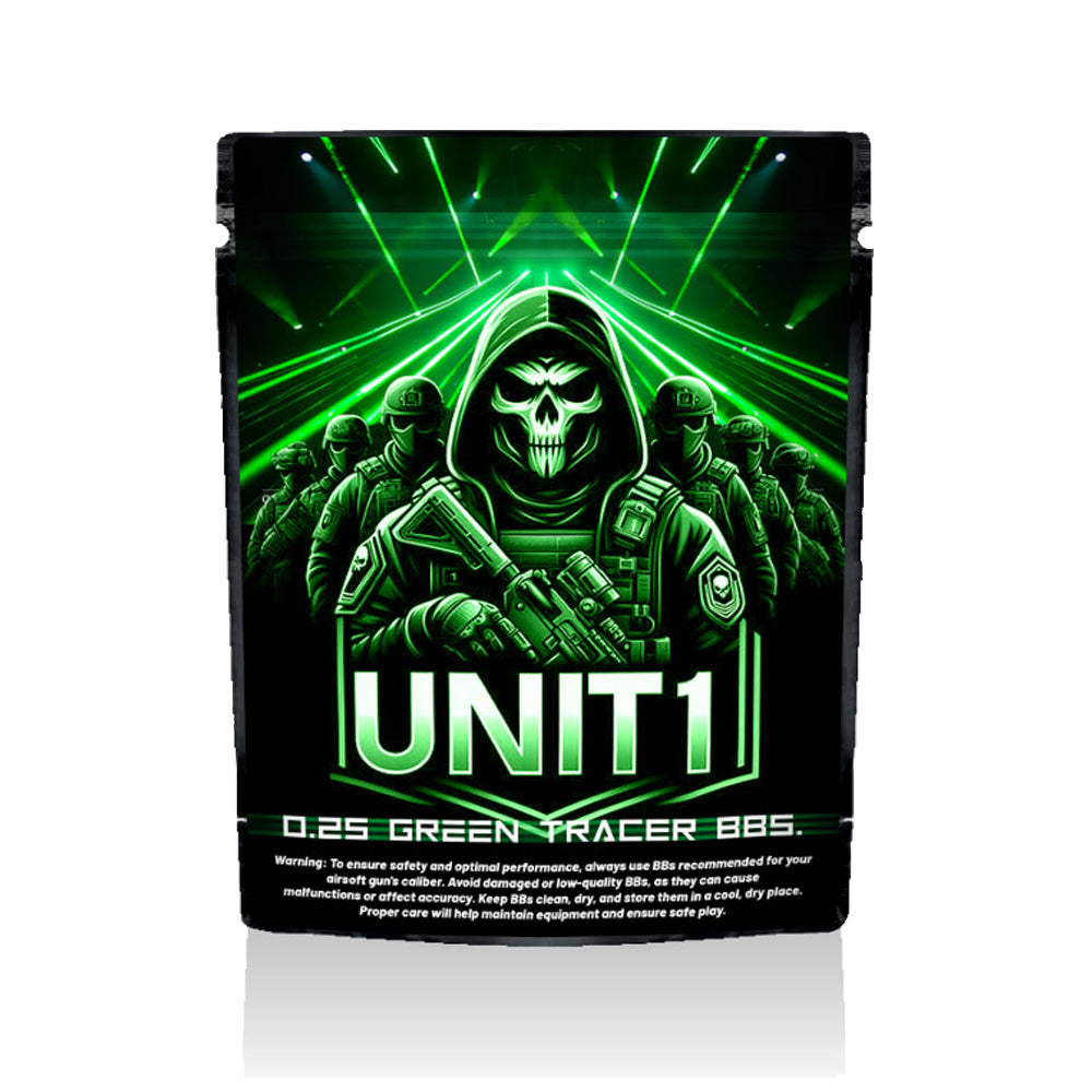 Unit 1 - 0.25 Green Tracer BBs 3000 bag