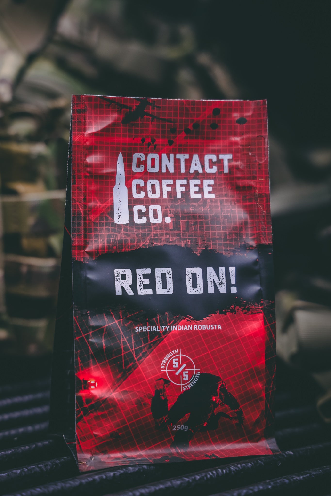 Red On! High-Caffeine Coffee