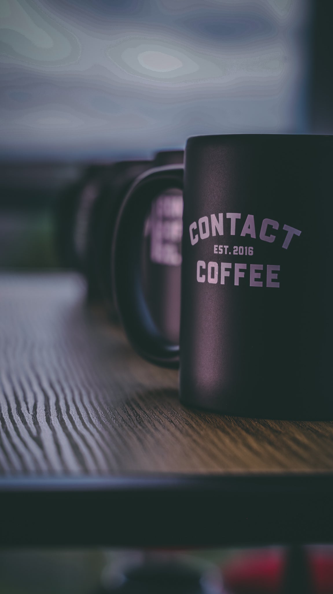 Contact Coffee Co Mug | Charlie