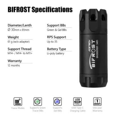 Acetech Bifrost Tracer Unit (Brass)