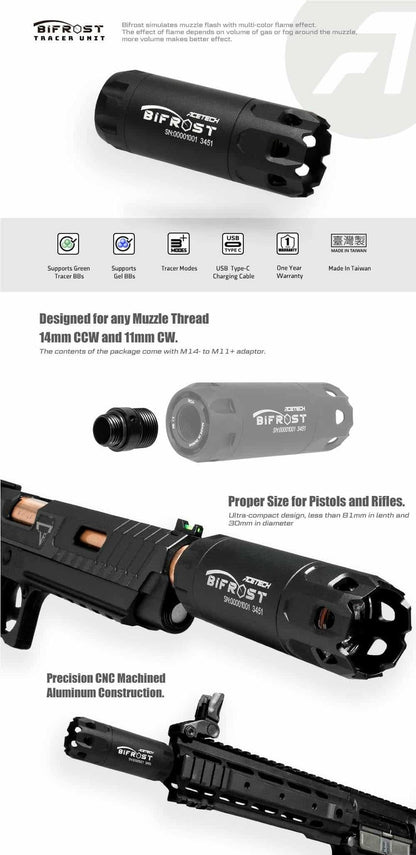 Acetech Bifrost Tracer Unit - Titanium