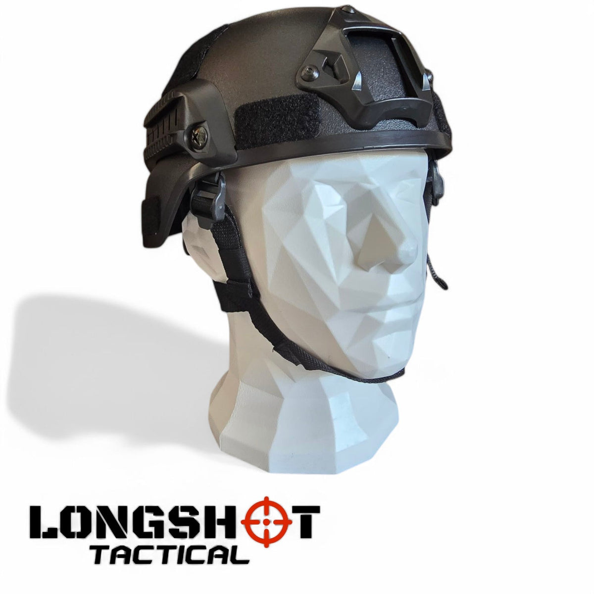 Airsoft FAST Helmet Adjustable - Black