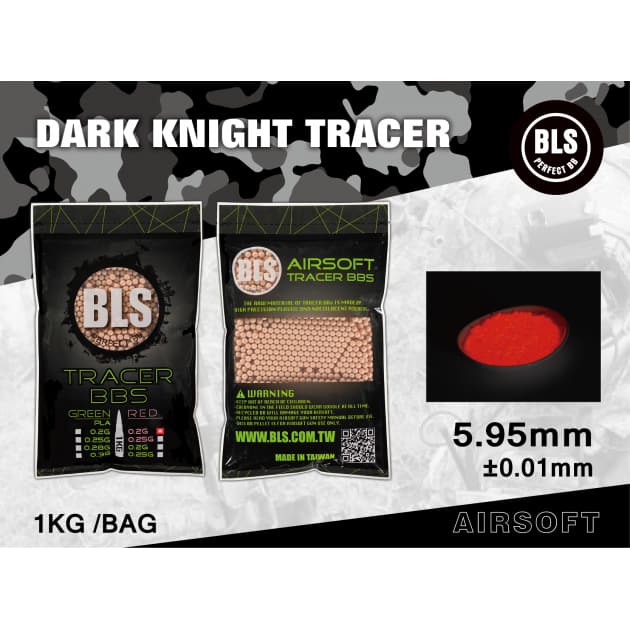 BLS 0.20g Tracer BBs (5000) - Red