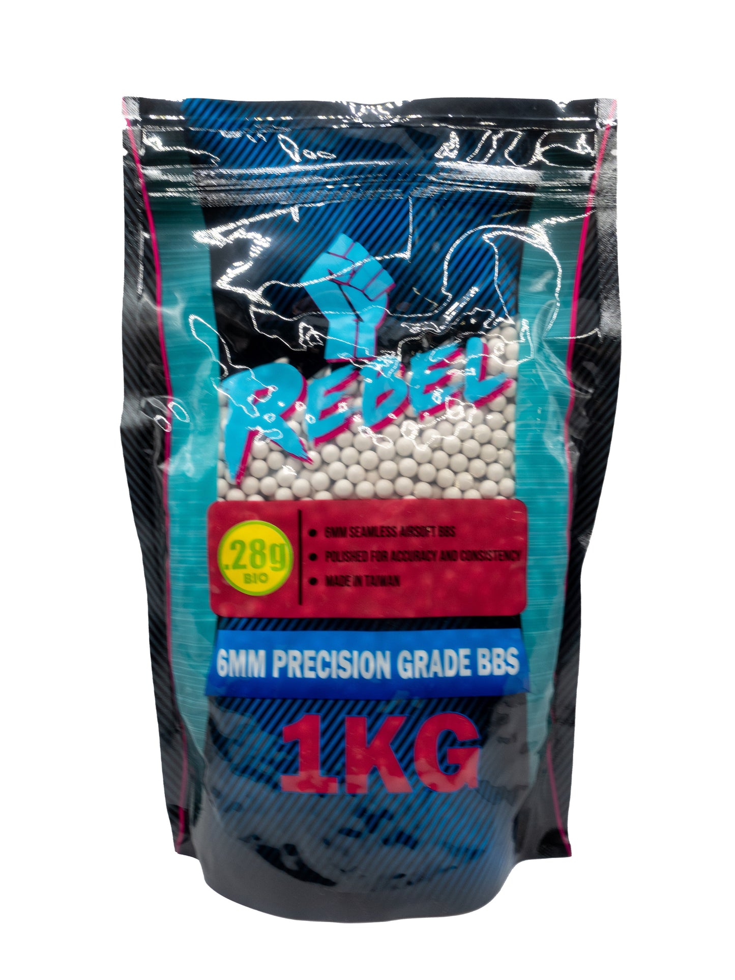 Rebel Precision BIO 6mm BBs 1kg Bag - 0.28g