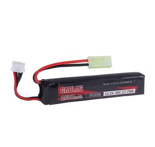 11.1V Lipo Battery 2500mah mini tamiya plug